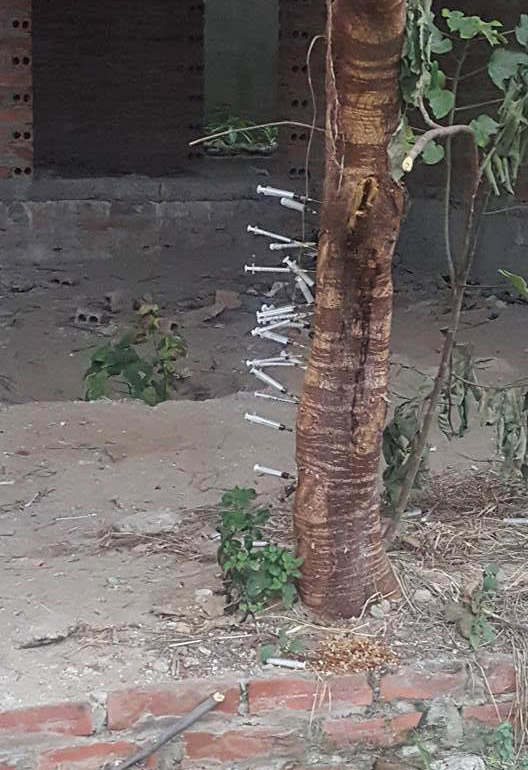 Khu biệt thự sang chảnh thành chốn phiêu bồng của con nghiện